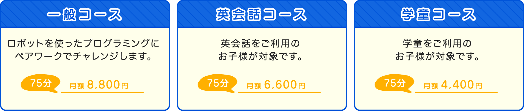 プログラミング料金